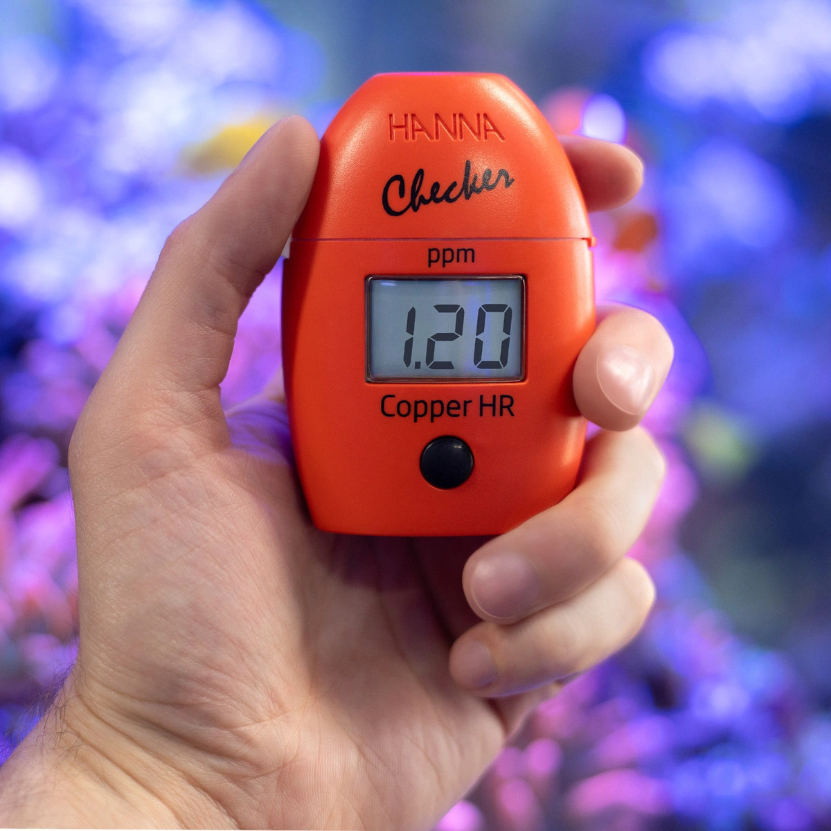 Hanna Checker HC HI702 til høje kobberniveauer i ferskvand (0,00 til 5,00 mg/l)